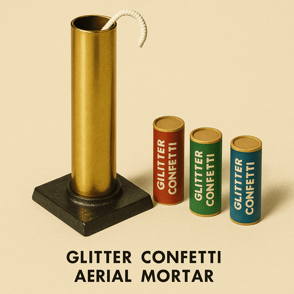 Glitter Confetti Aerial Mortar
